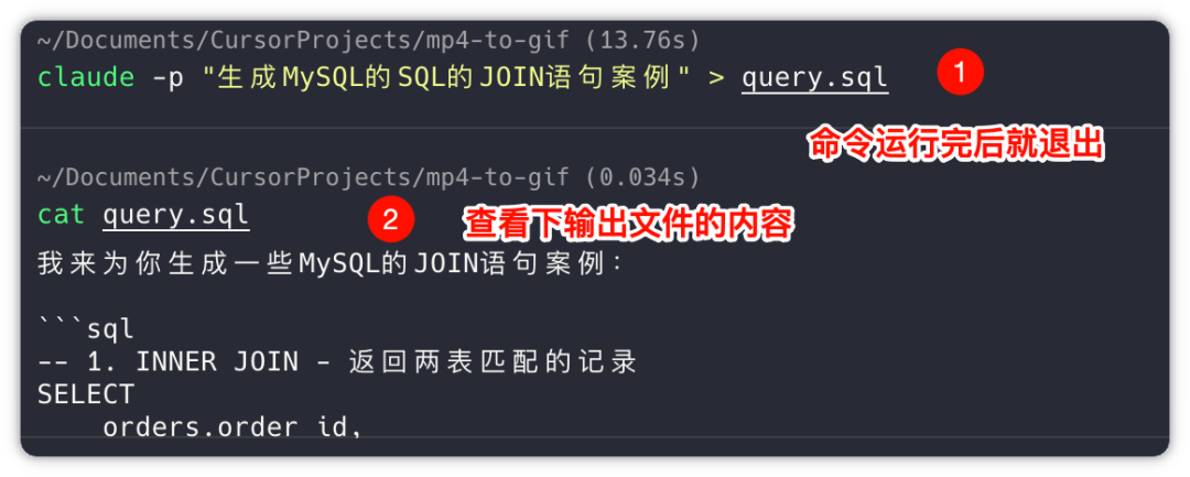 纯文本输出